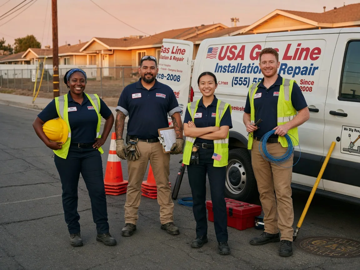 Gas Line Installation company in Roodhouse, IL